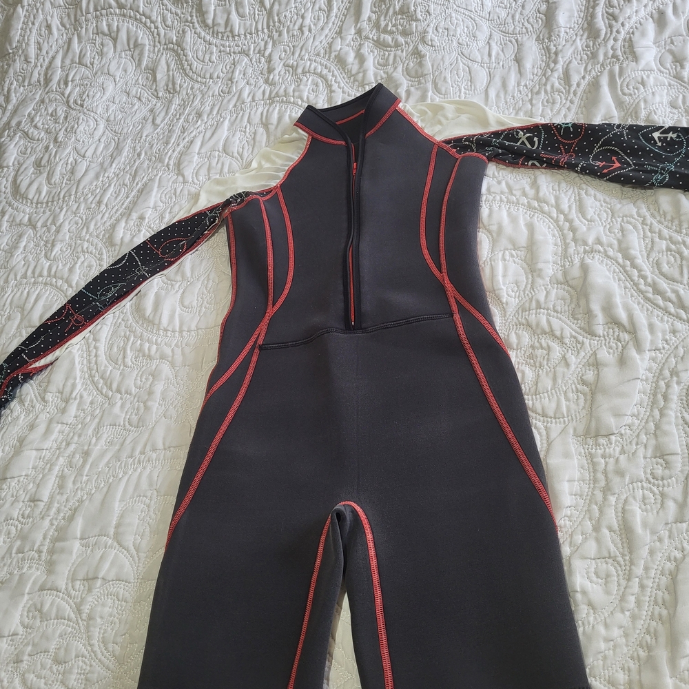 Sunseeker Girls Kids Wetsuit Shorty Wet Suit Front Zip 2mm Neoprene Small